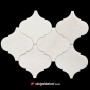 Arabesk Beyaz Mermer Mozaik Arabesque BÜYÜK - DT1731